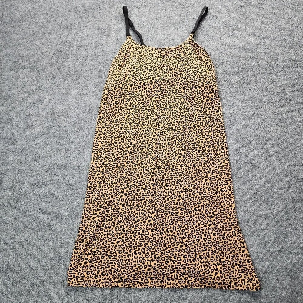 STORQ Sleep Etc. Nursing Nightgown‎ Dress Maternity Leopard print Size 6 2X